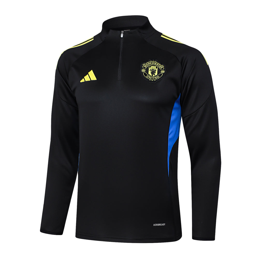 Blusão Manchester United 2025/26 - Preto/Amarelo
