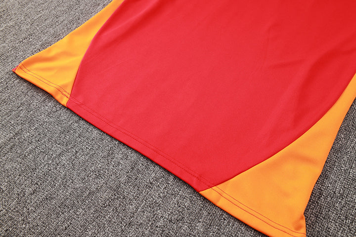 Blusão Treino Adidas - Vermelho/Laranja
