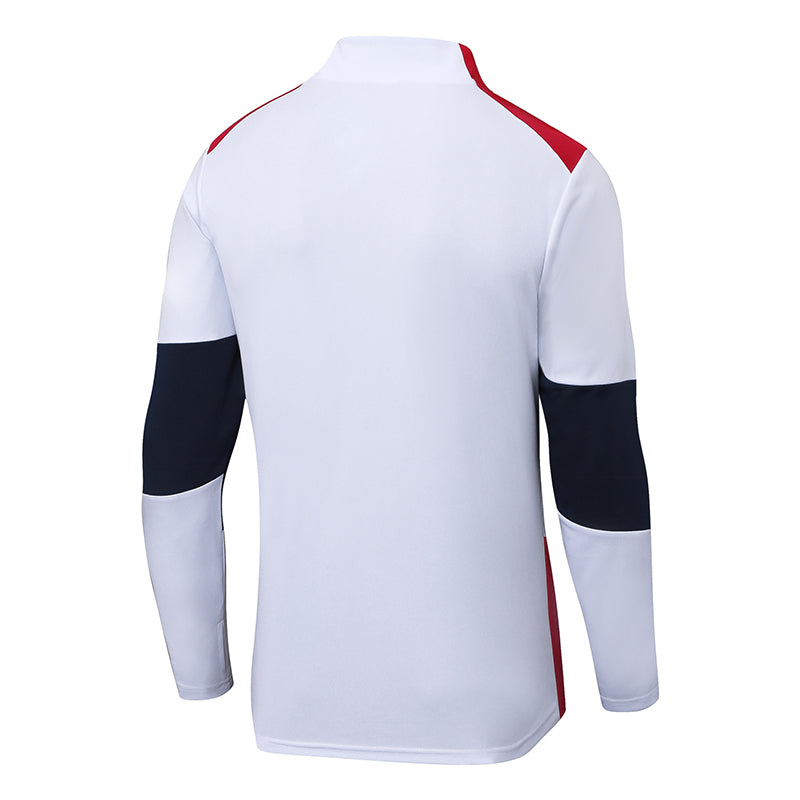Blusão Treino Joma - Branco/Azul marinho