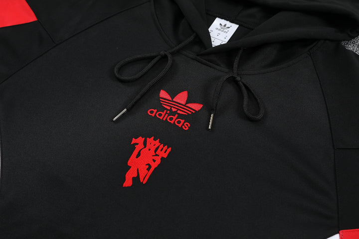 Blusão Manchester United 2025/26 Preto - Capuz
