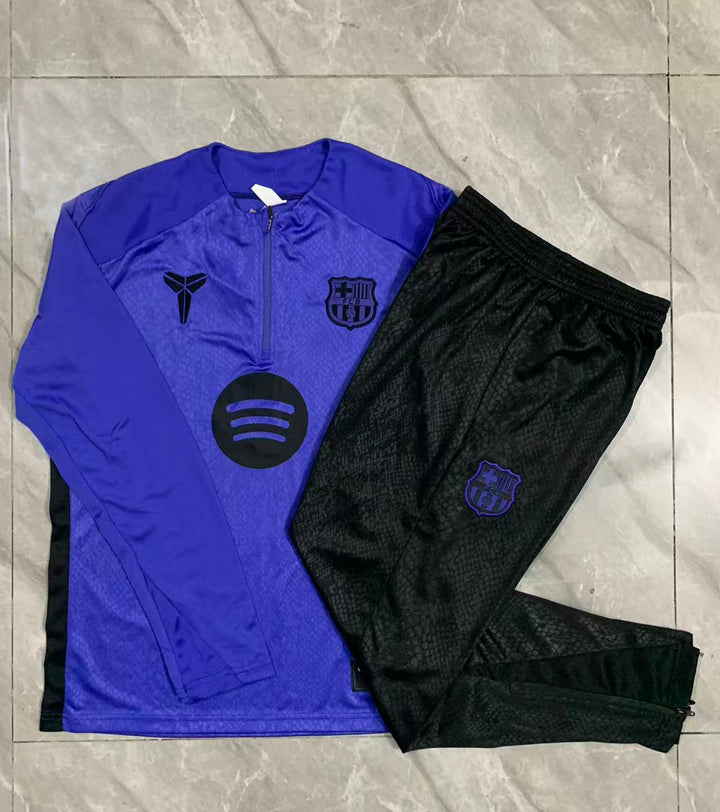 Conjunto Treino Barcelona 25/26 - Azul Royal