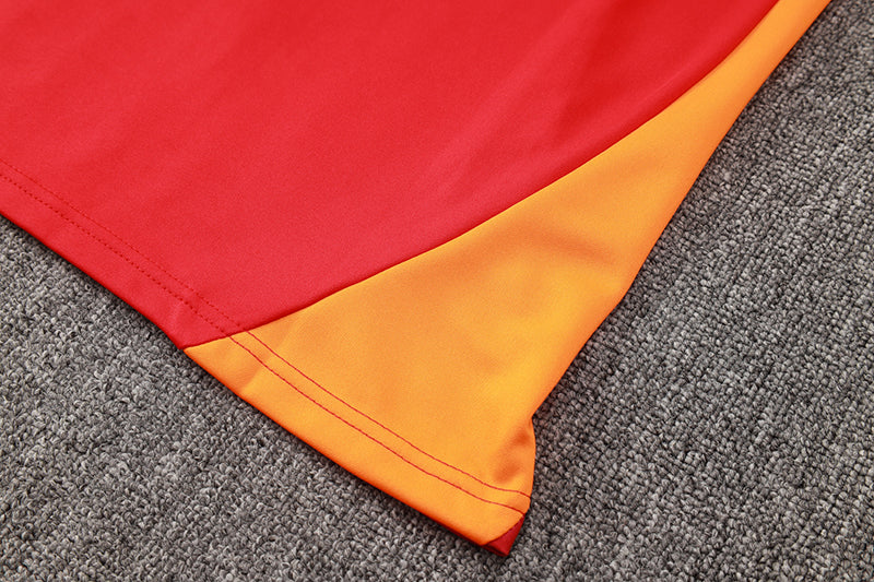 Blusão Treino Adidas - Vermelho/Laranja