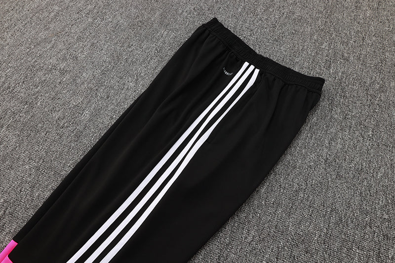Calça Treino Adidas - Preto/Rosa