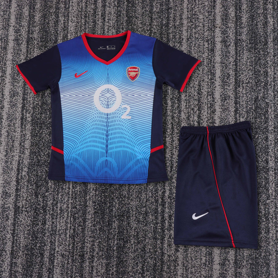 Camisa Retrô Arsenal 2002/03 Away Infantil – Belt Sports