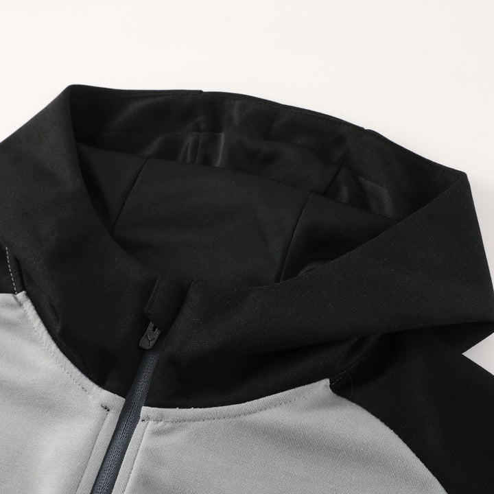 Conjunto Puma Tech Fleece - Cinza/Preto