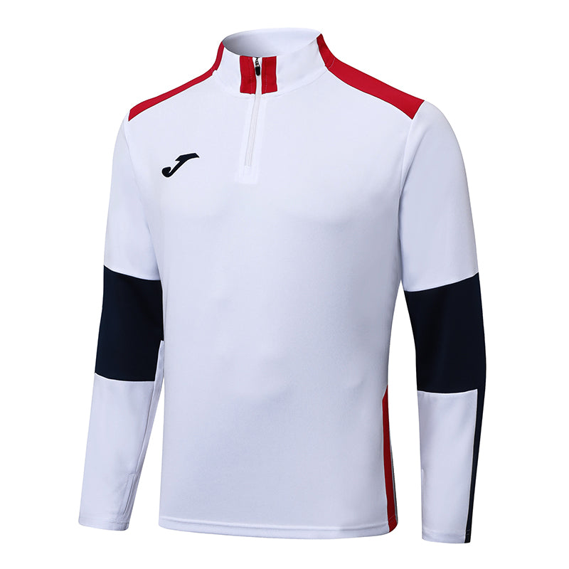Blusão Treino Joma - Branco/Azul marinho