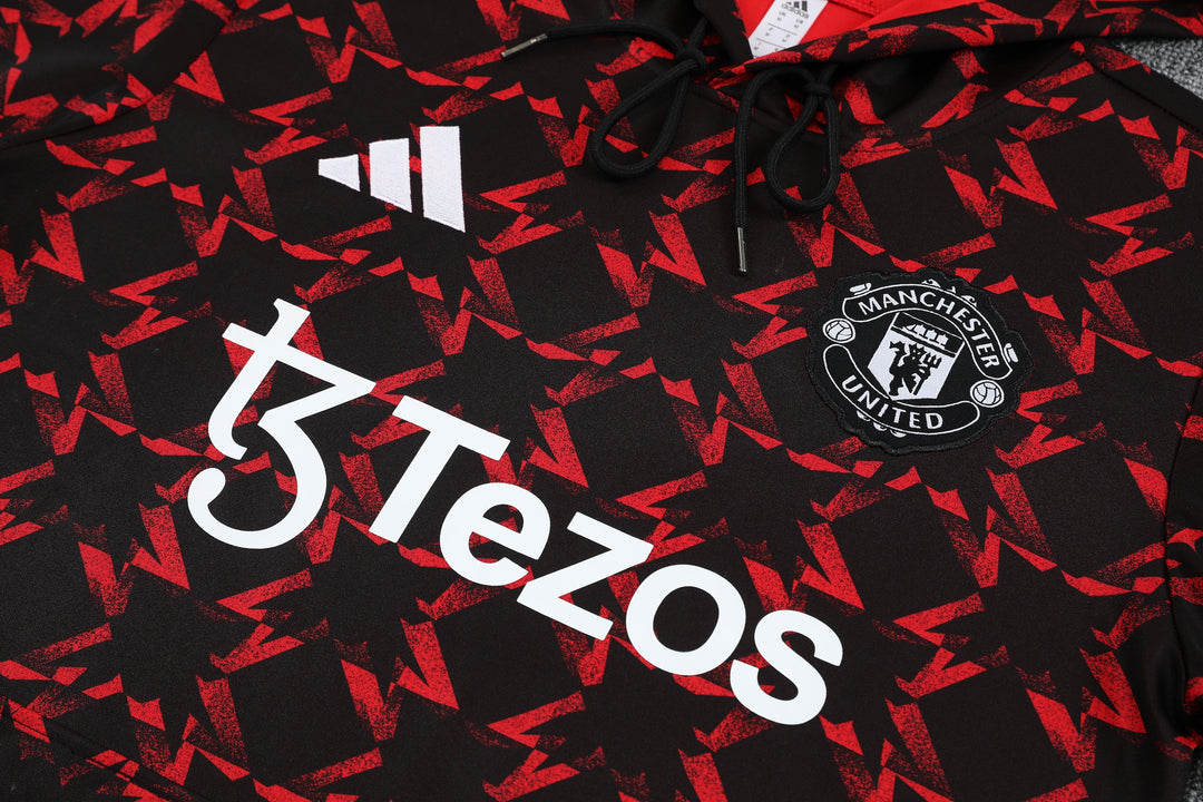 Conjunto Manchester United 2025/26 Vermelho - Capuz