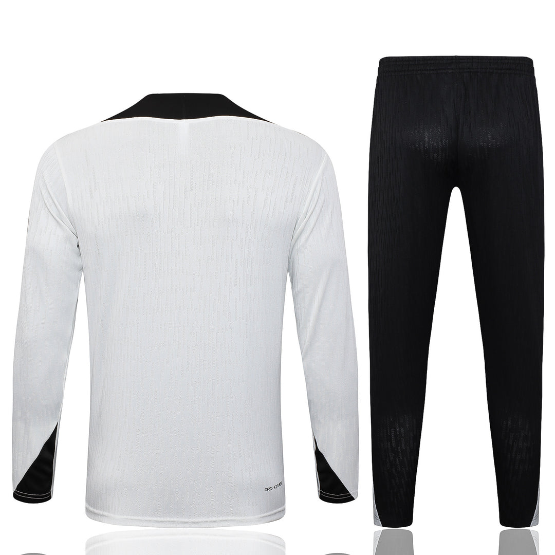 Conjunto Treino Liverpool - Branco/Preto