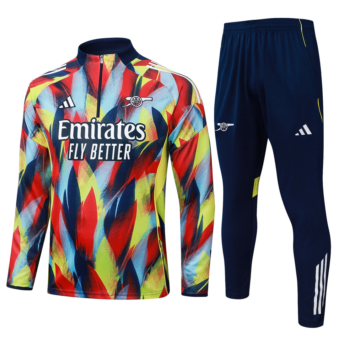Conjunto Treino Arsenal 25/26 - Colorido