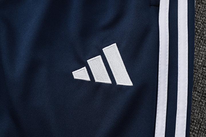 Calça Treino Adidas - Azul marinho/Vermelho