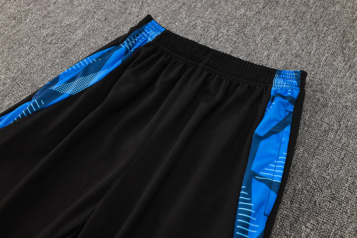 Calça Treino Adidas - Preto/Azul III