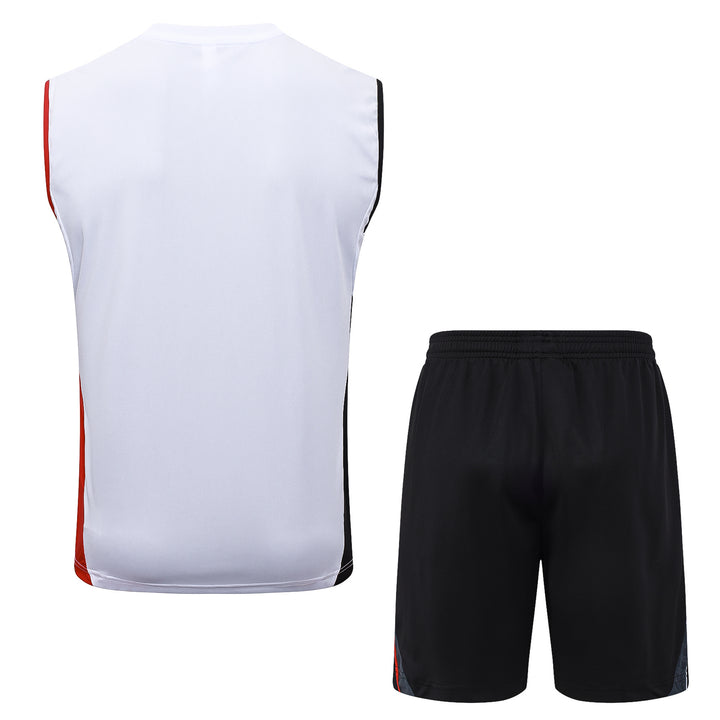 Kit Regata Ajax 25/26 - Branco/Preto/Vermelho