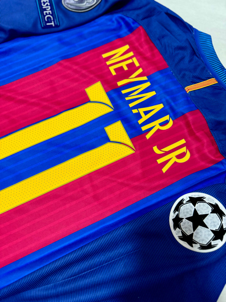 Camisa Retrô Barcelona 2016/17  (+Patch) - Manga Longa