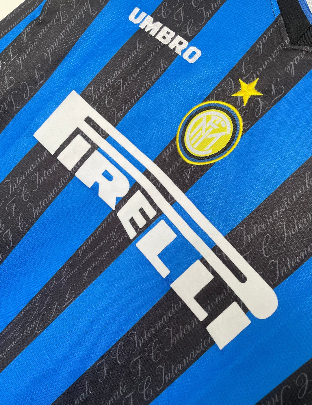 Camisa Retrô Inter Milan 1997/98 Home Manga Longa – Belt Sports