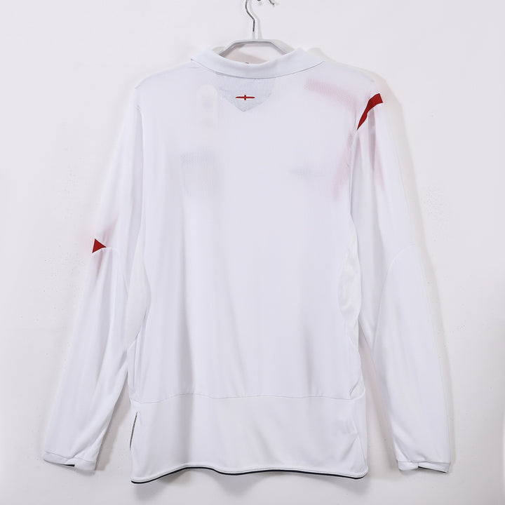 Camisa Retrô Engalnd 2006 Home Manga Longa – Belt Sports