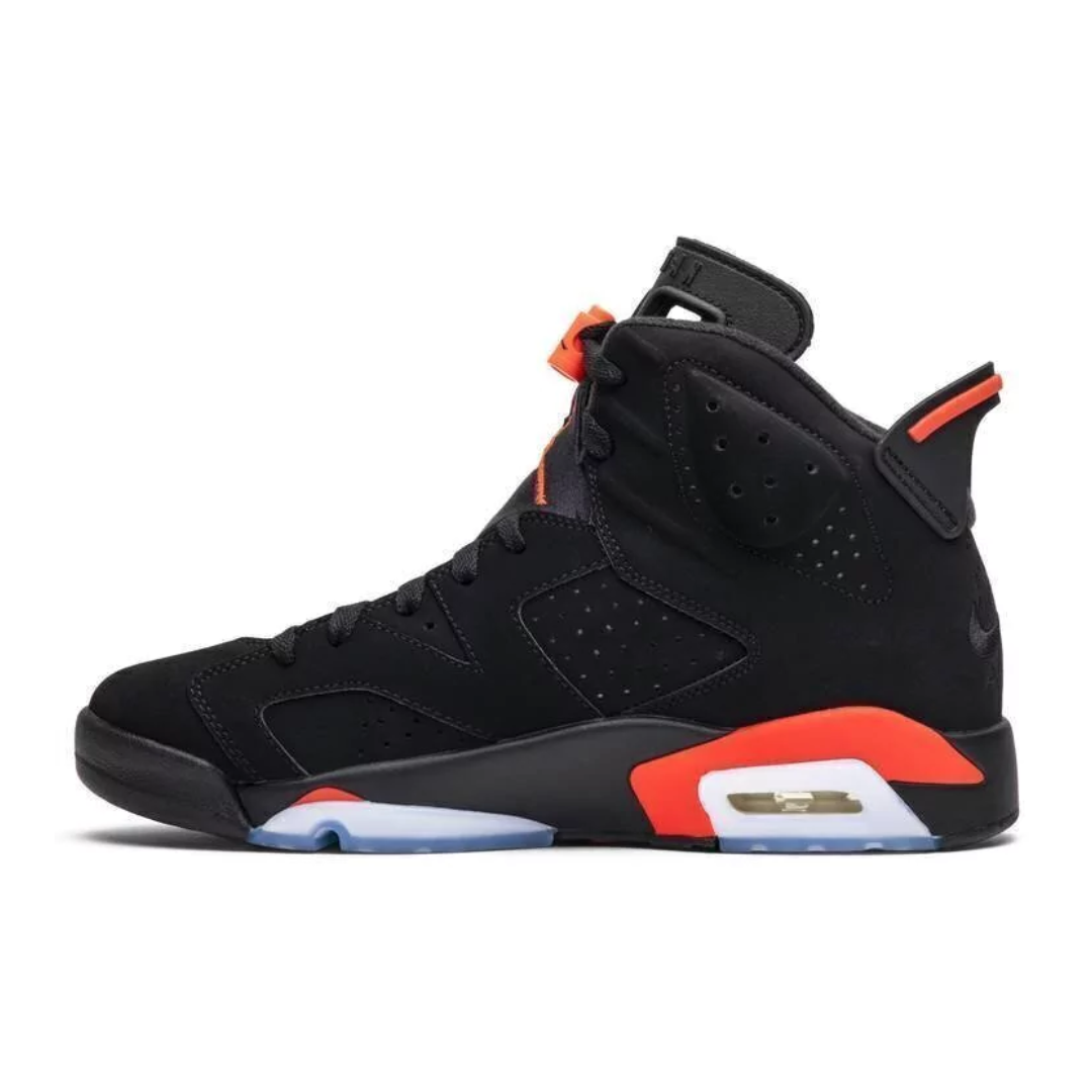 Jordan 6 Retro - Preto/Laranja