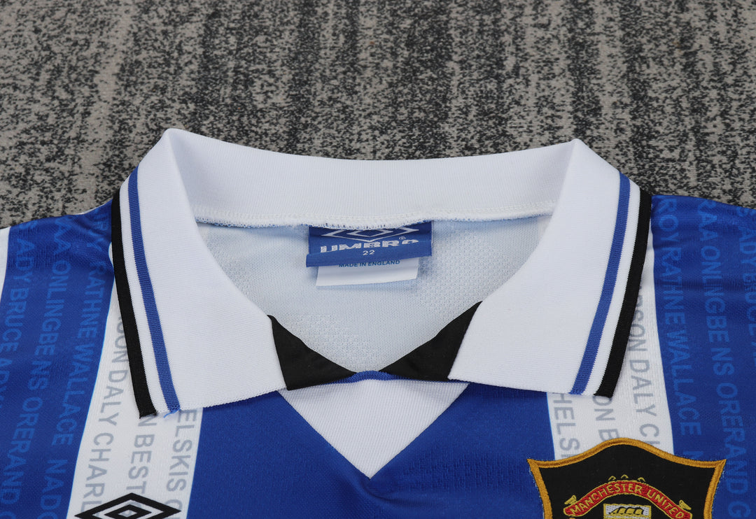 Camisa Retrô Manchester United 1994/95 Third Infantil – Belt Sports