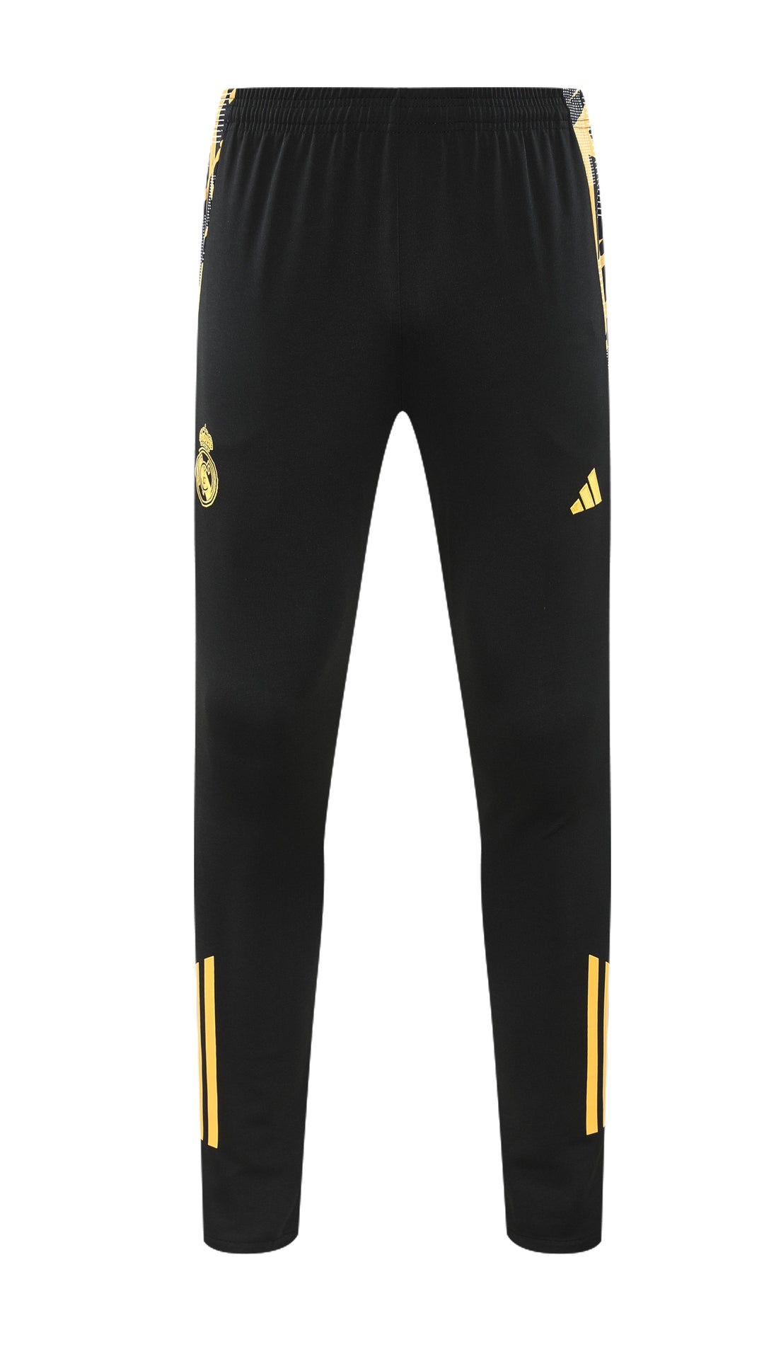 Calça Real Madrid 2024/25 - Preto/Amarelo