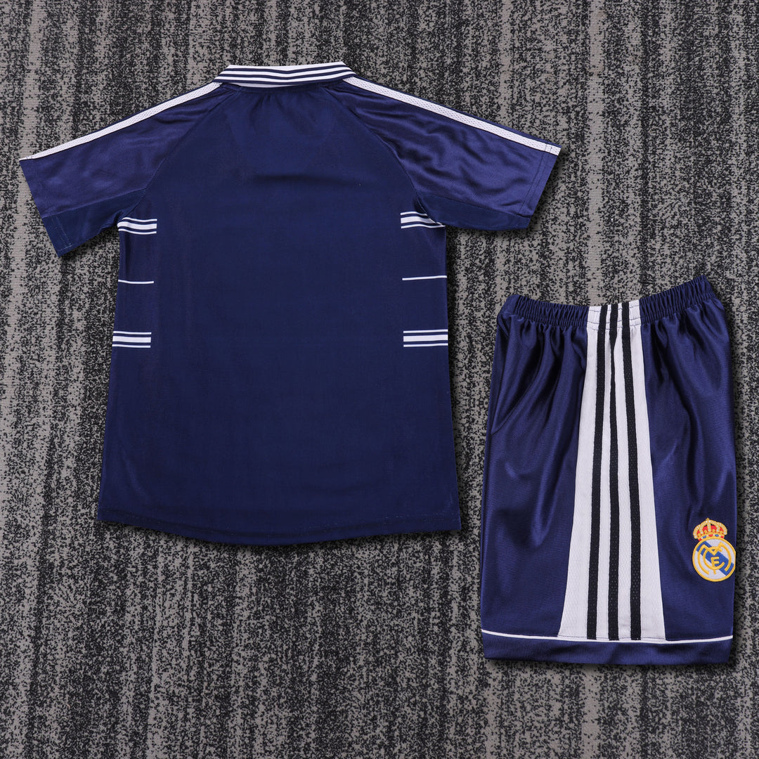 Camisa Retrô Real Madrid 1998/99 Away Infantil – Belt Sports