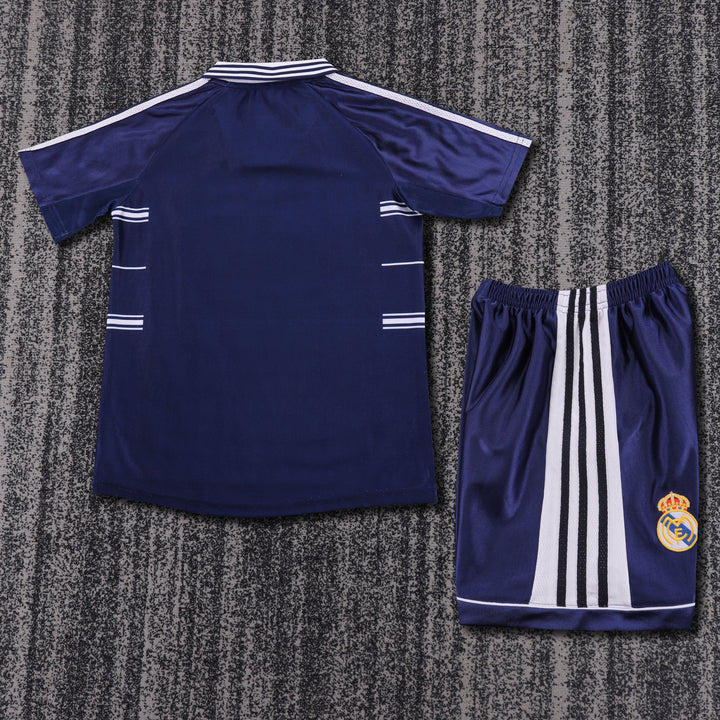 Camisa Retrô Real Madrid 1998/99 Away Infantil – Belt Sports