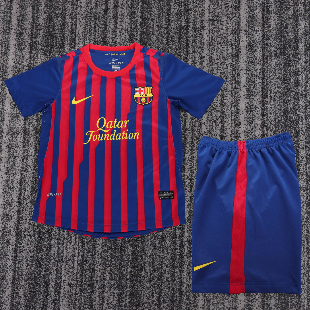 Camisa Retrô Barcelona 2011/12 Home Infantil – Belt Sports