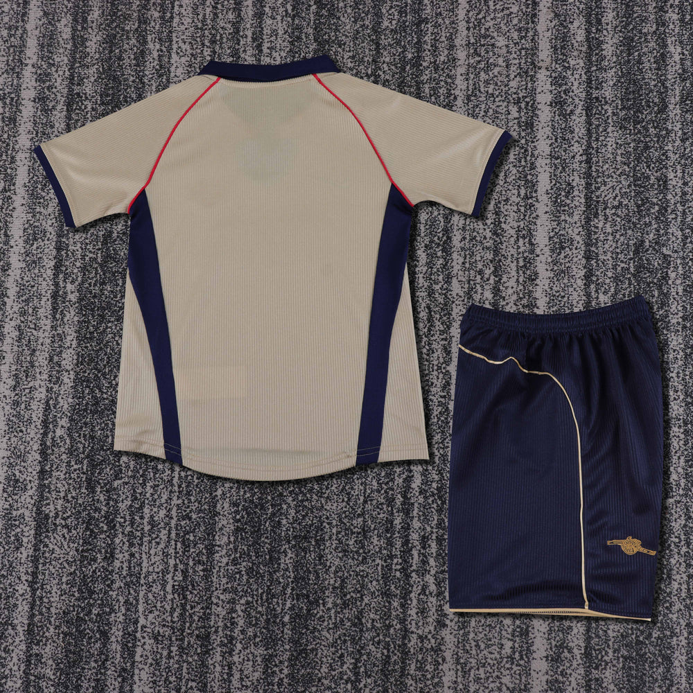 Camisa Retrô Arsenal 2001/02 Away Infantil – Belt Sports