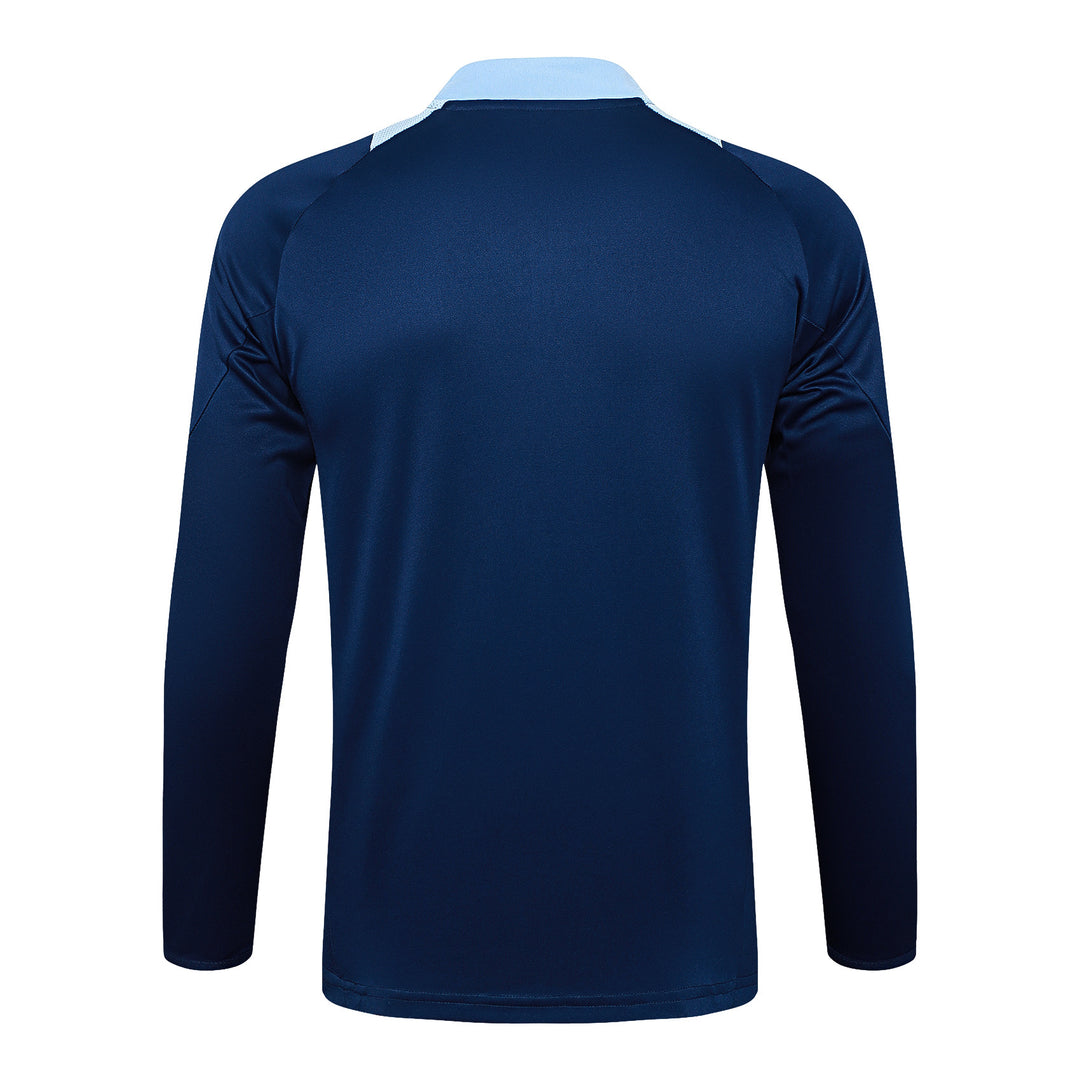 Blusão Real Madrid 2025/26 - Azul Marinho/Amarelo