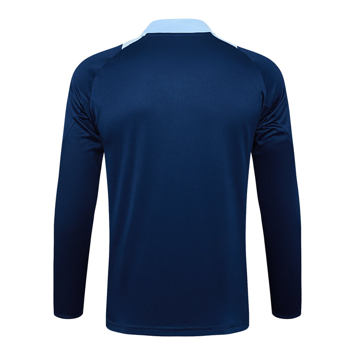 Blusão Real Madrid 2025/26 - Azul Marinho/Amarelo