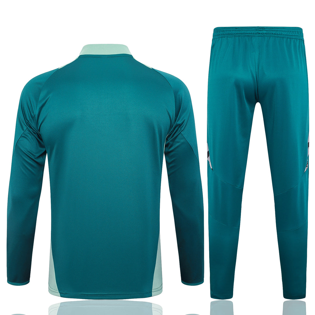 Conjunto Treino Itália 24/25 - Verde Água