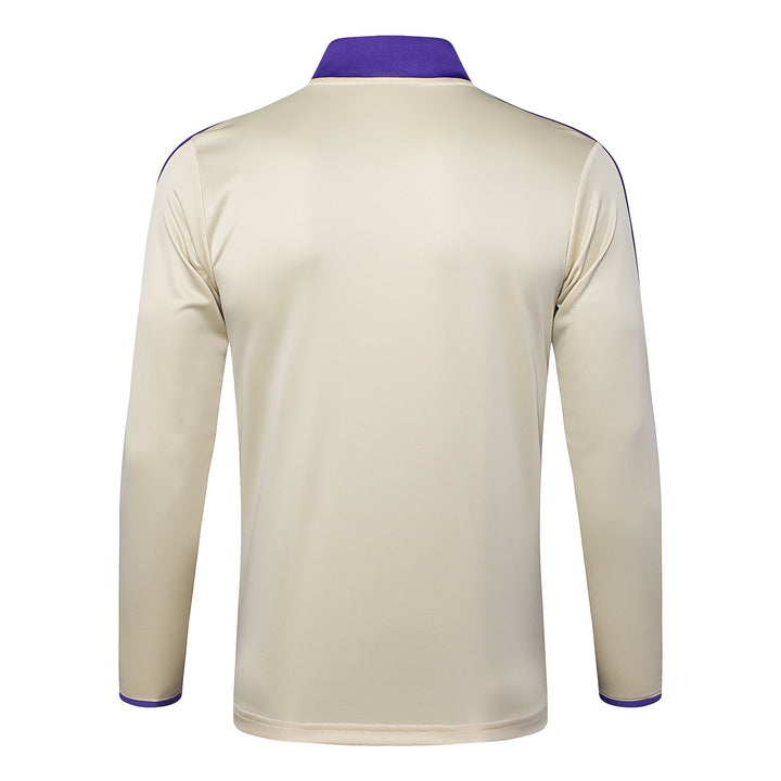 Blusão Real Madrid 2025/26 - Off-White/Lilás