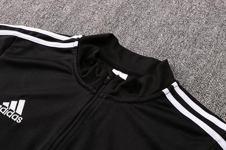 Blusão Treino Adidas - Preto/Branco