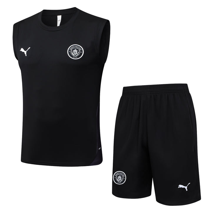 Kit Regata Manchester City 25/26 - Preto