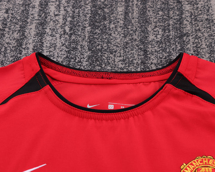 Camisa Retrô Manchester United 2002/03 Home Infantil – Belt Sports