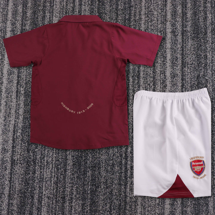 Camisa Retrô Arsenal 2005/06 Home Infantil – Belt Sports