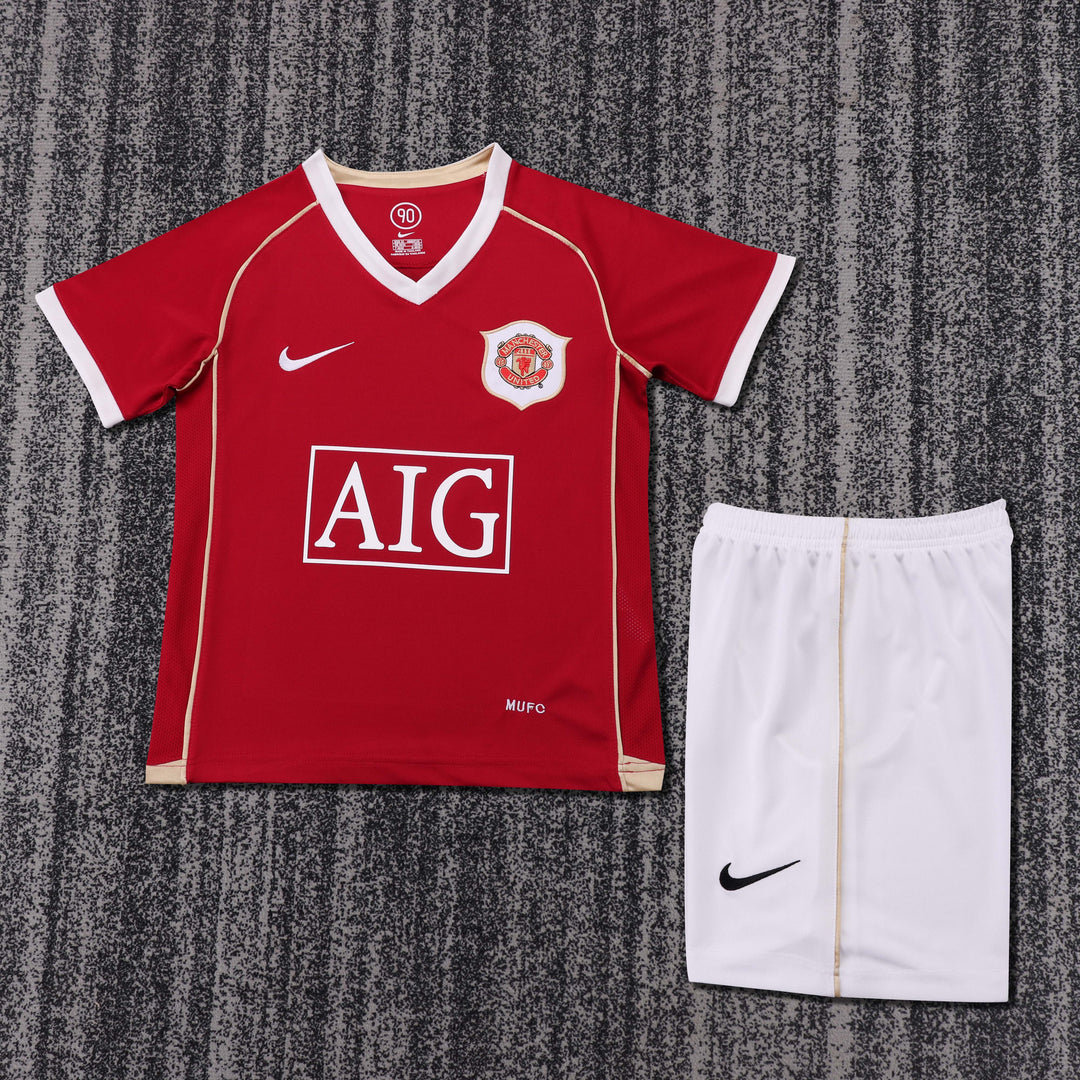 Camisa Retrô Manchester United 2006/07 Home Infantil – Belt Sports