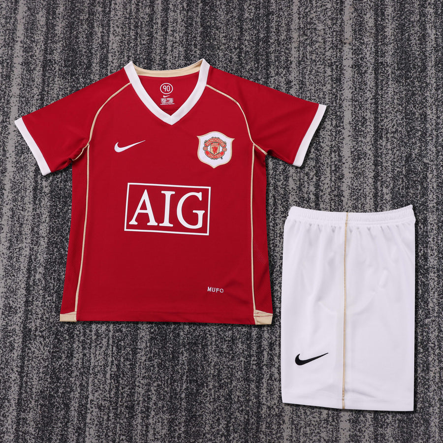 Camisa Retrô Manchester United 2006/07 Home Infantil – Belt Sports