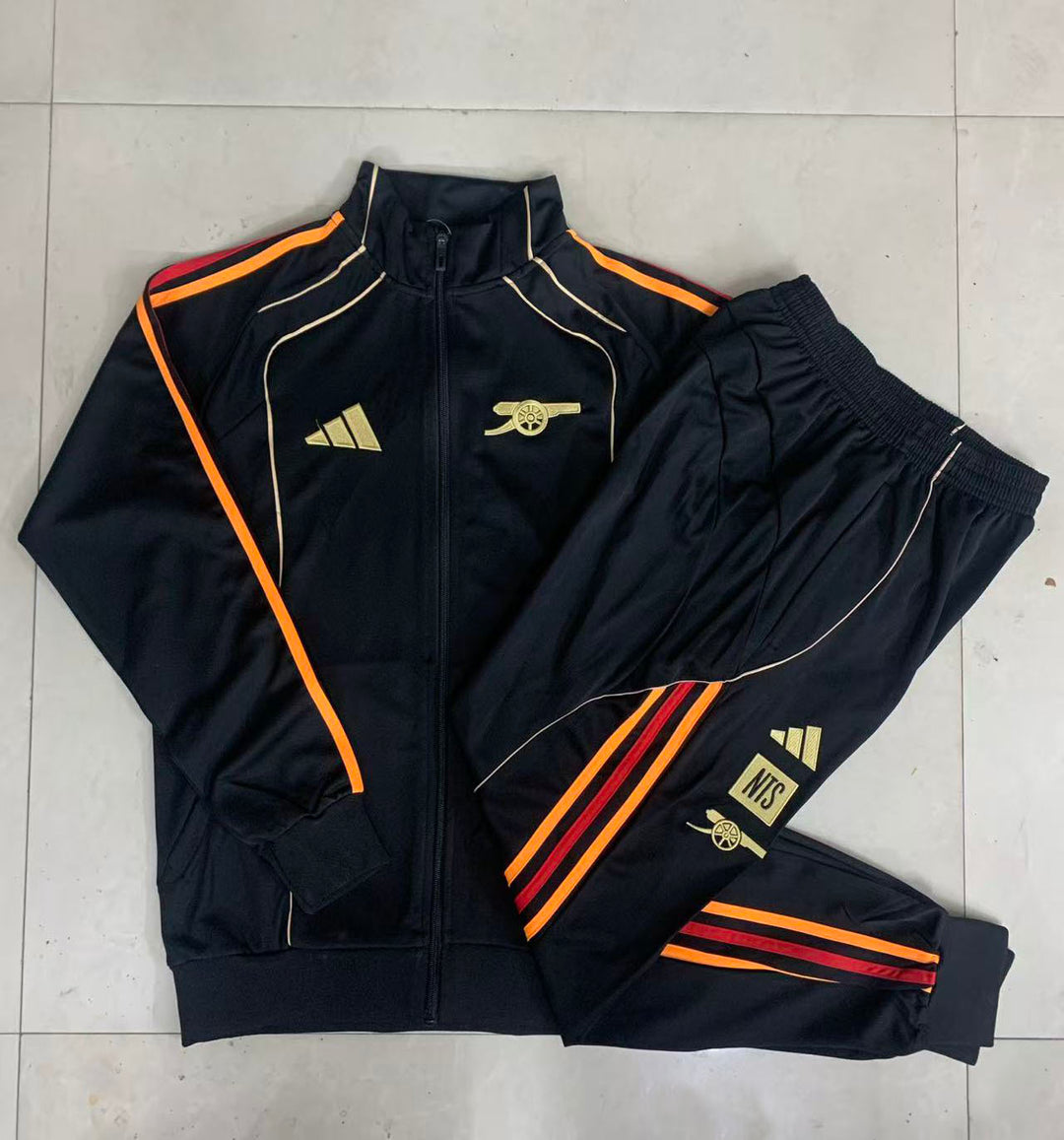 Conjunto Arsenal 25/26 - Preto