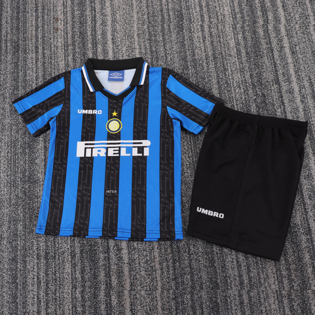 Camisa Retrô Inter Milan 1997/98 Home Infantil – Belt Sports
