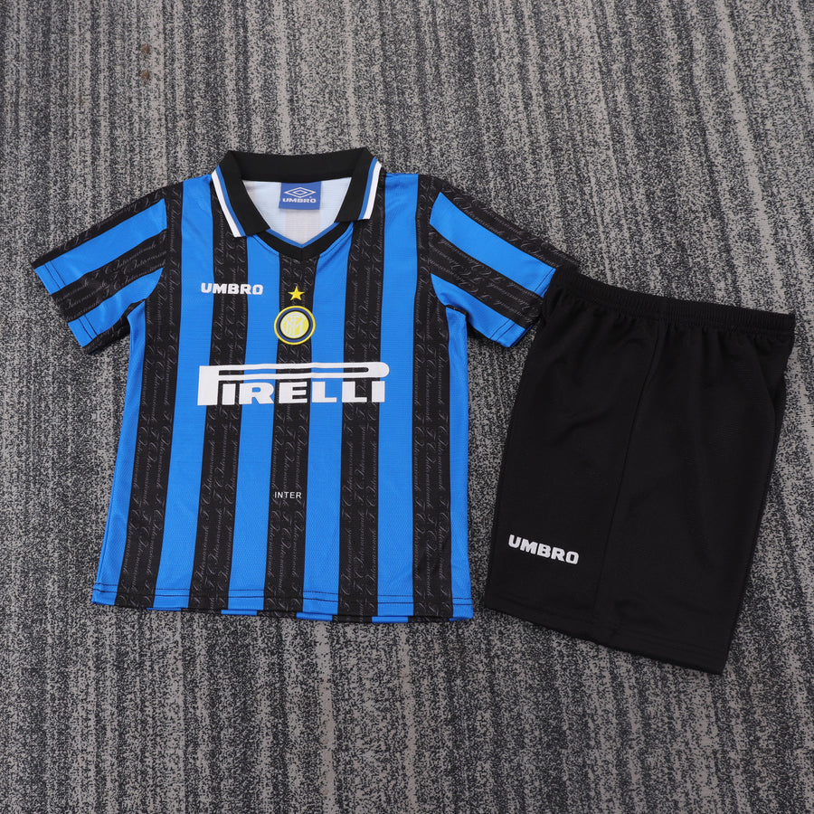 Camisa Retrô Inter Milan 1997/98 Home Infantil – Belt Sports