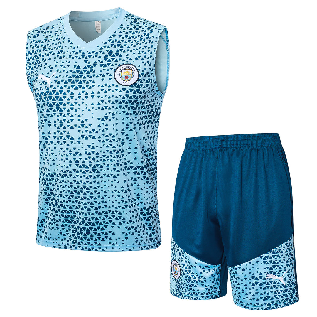 Kit Regata Manchester City 23/24 - Azul