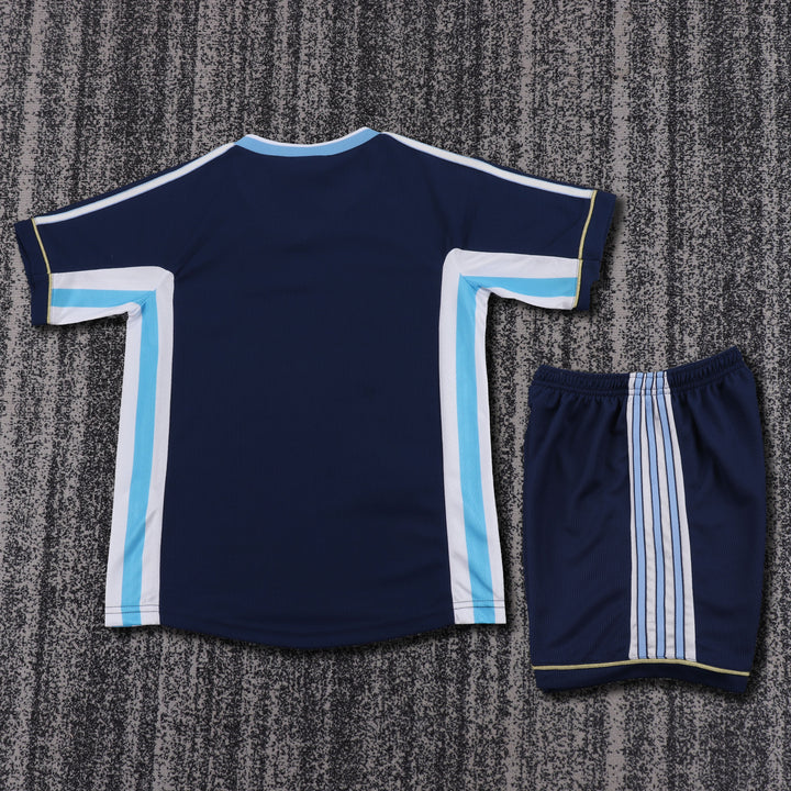 Camisa Retrô Argentina 1998 Away Infantil – Belt Sports