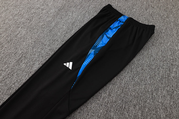 Calça Treino Adidas - Preto/Azul III