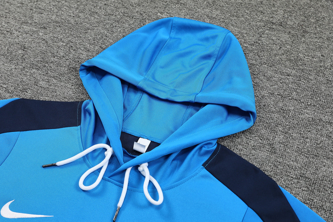 Conjunto Chelsea 2024/25 Azul Claro - Capuz