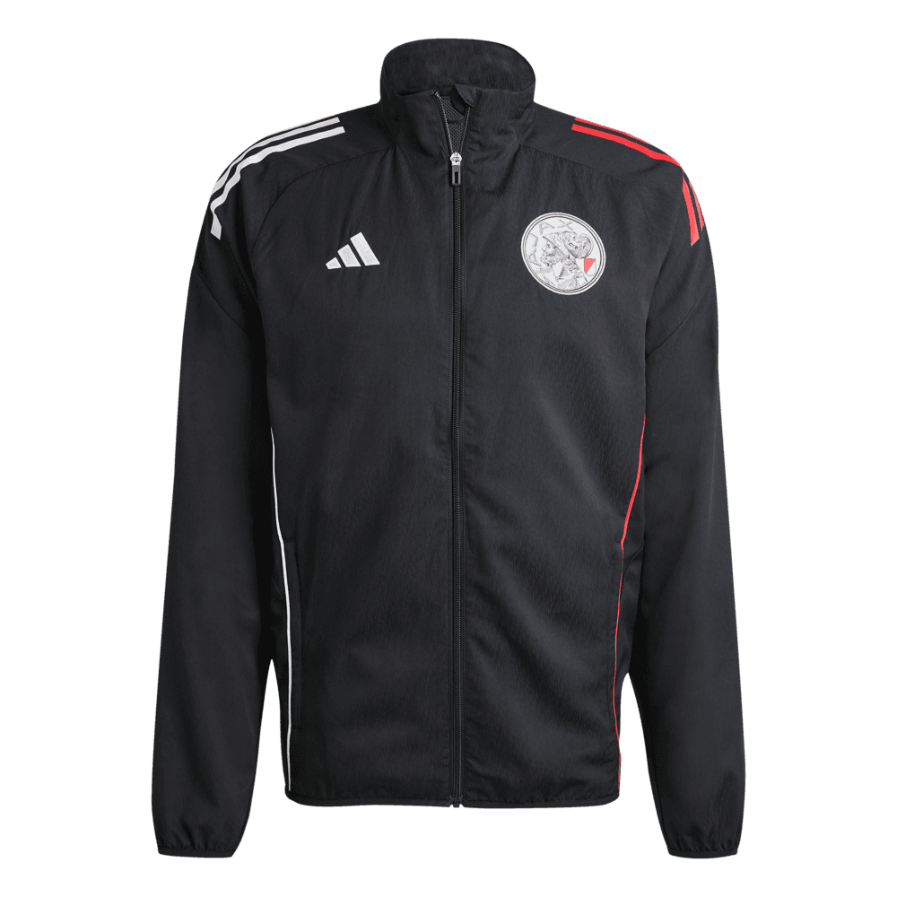 Jaqueta Corta Vento Ajax 2025/26 - Preto