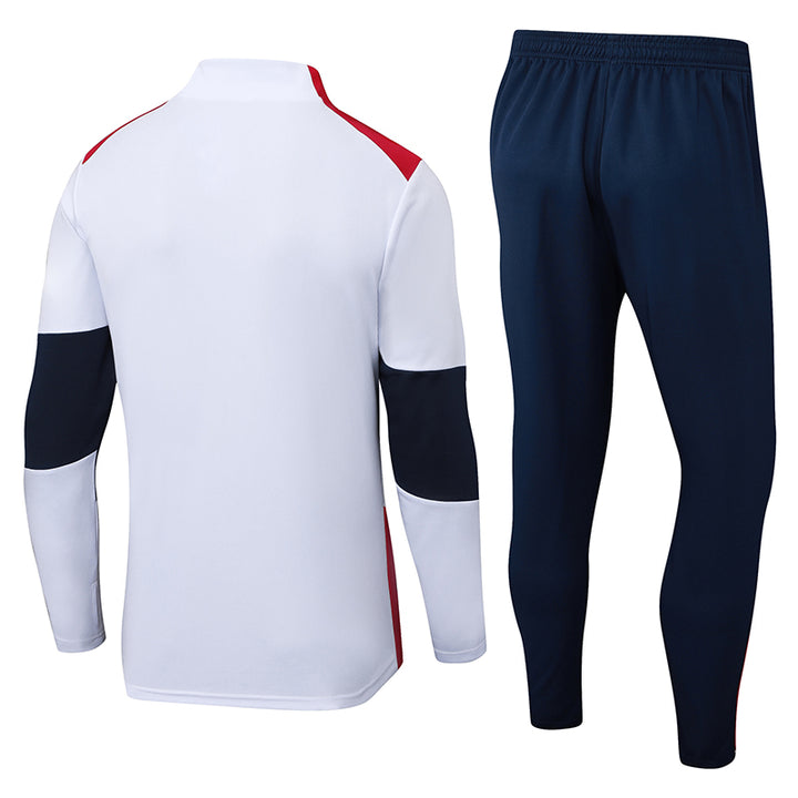 Conjunto Treino Joma - Branco/Azul marinho
