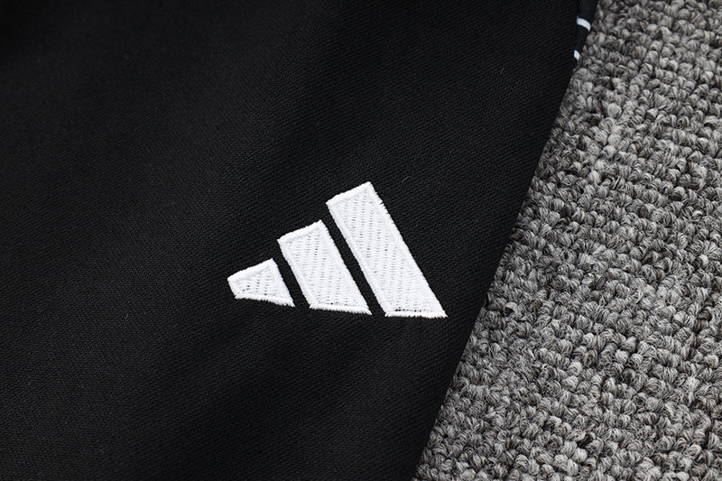 Calça Treino Adidas - Preto/Cinza