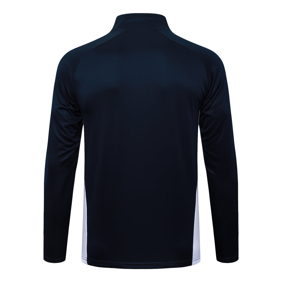 Blusão Real Madrid 2025/26 - Azul Marinho/Verde Limão