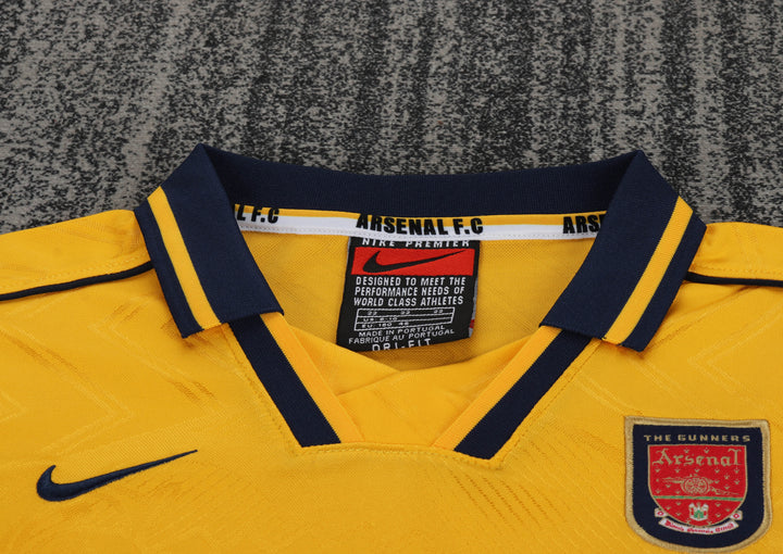 Camisa Retrô Arsenal 1996/97 Away Infantil – Belt Sports