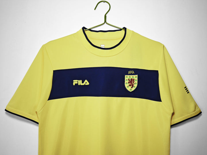 Camisa Retrô Escócia 2002 Away