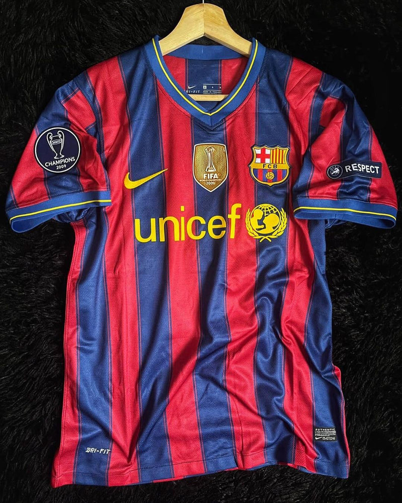Camisa Retrô Barcelona 2009/10 - Messi